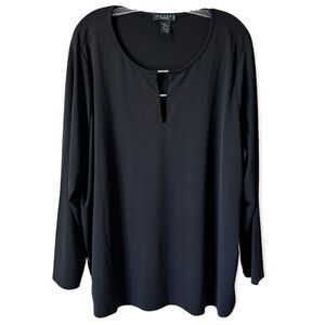 Grace The Perfect Fit Black Long Sleeve Tunic